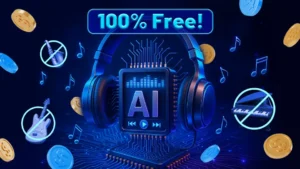 Top 5 Free AI Music Generators Anyone Can Use, No Skills Needed
